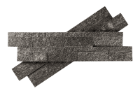 3D панель RKS SLATE Кварцит Galaxy Black Natural, текстура кварцита, черный, натуральный камень, дизайн интерьера.