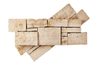 Декоративный камень песчаник RKS SLATE Песчаник Golden White Country для эксклюзивной отделки фасада